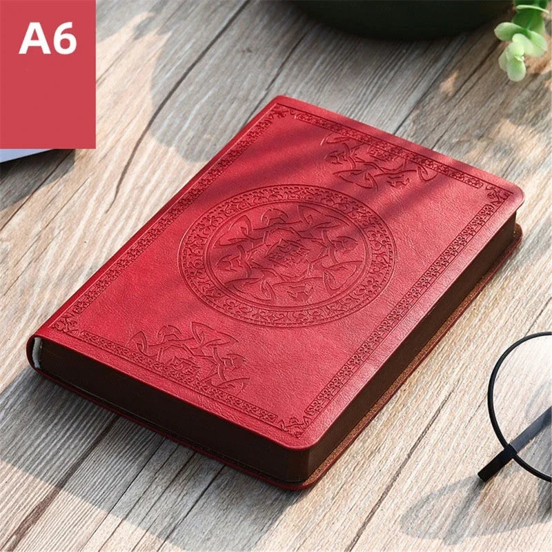 Embossed Pocket Journal – Vintage Travel Notebook