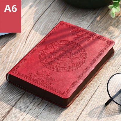 Embossed Pocket Journal – Vintage Travel Notebook