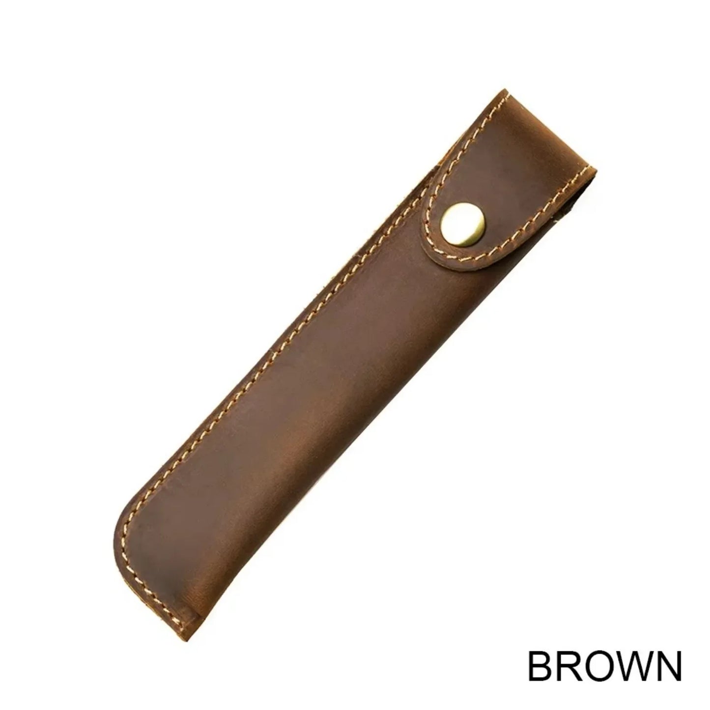 Heritage Leather Pen Sleeve – Handmade Fountain Pen Case