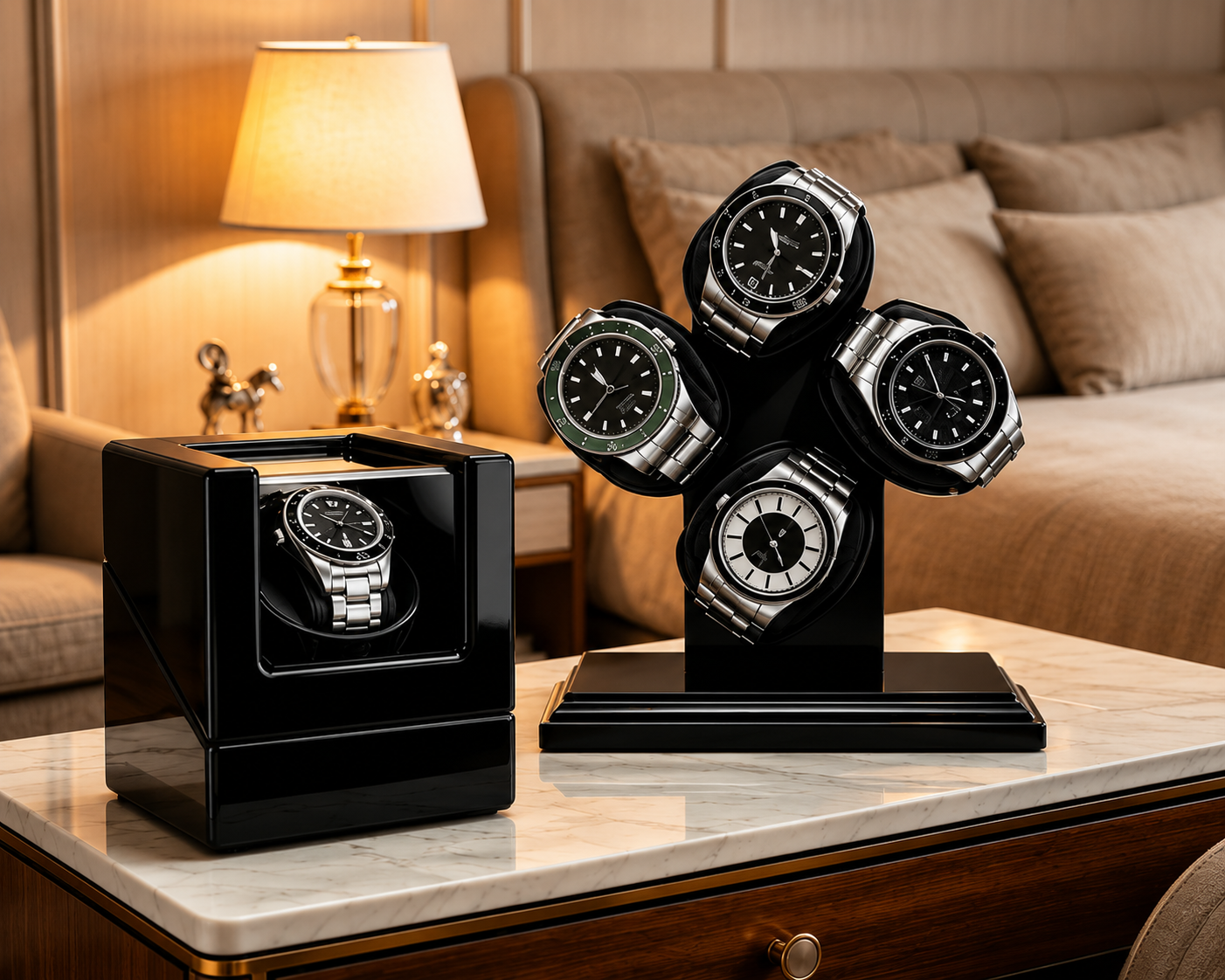 Automatic Watch Winder Collection – Silent Collector Display