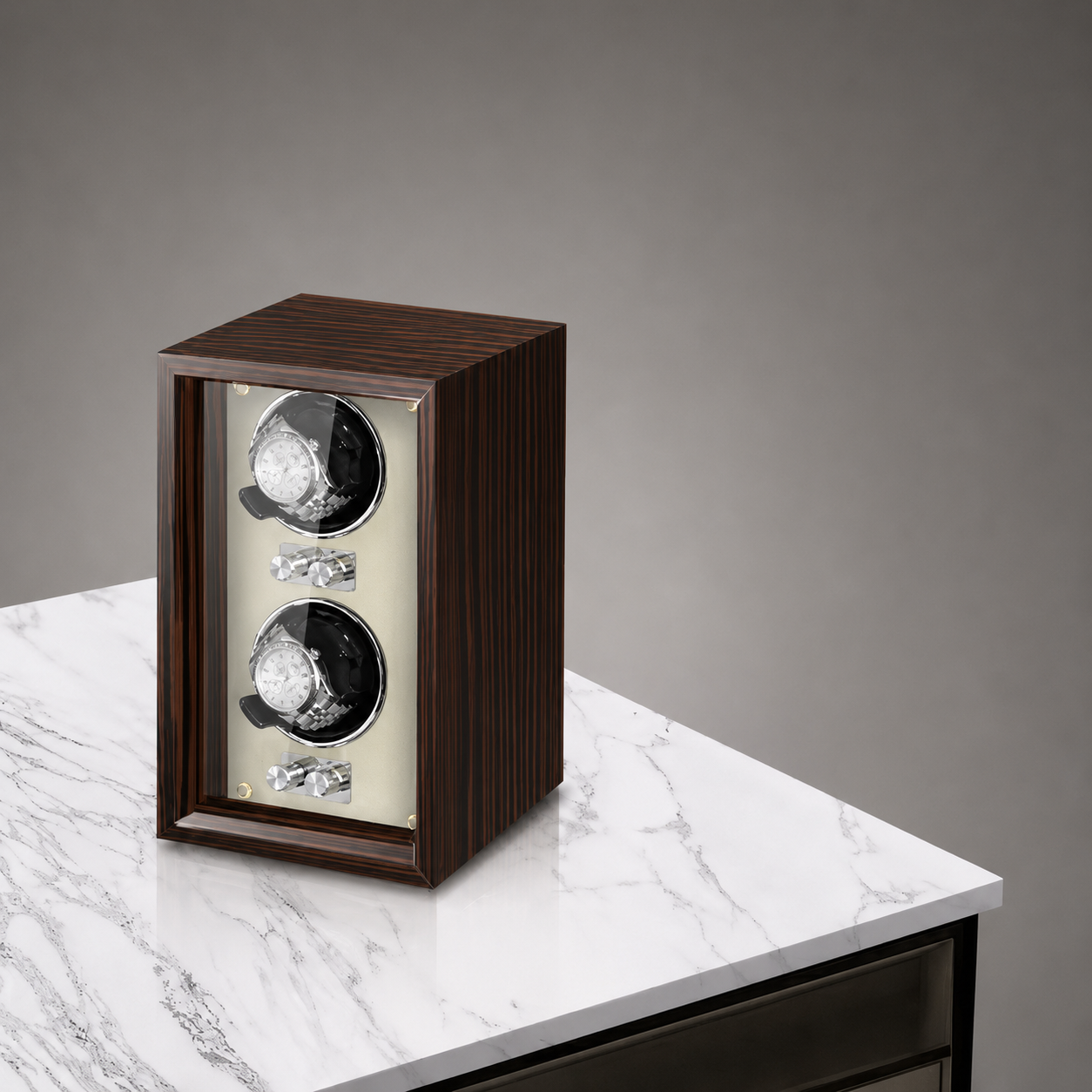 Luxury Automatic Watch Winder Cabinet – Japanese Mabuchi Motor | 1, 2, 4 & 6 Watch Models