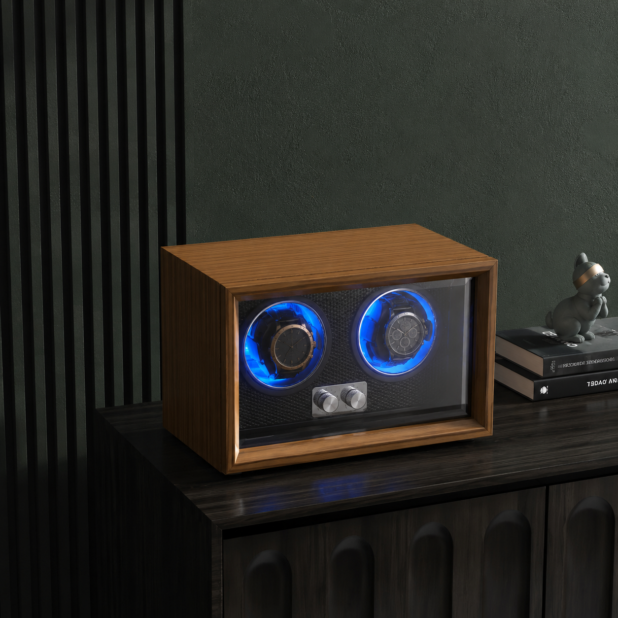 Luxury Automatic Watch Winder Cabinet – Japanese Mabuchi Motor | 1, 2, 4 & 6 Watch Models