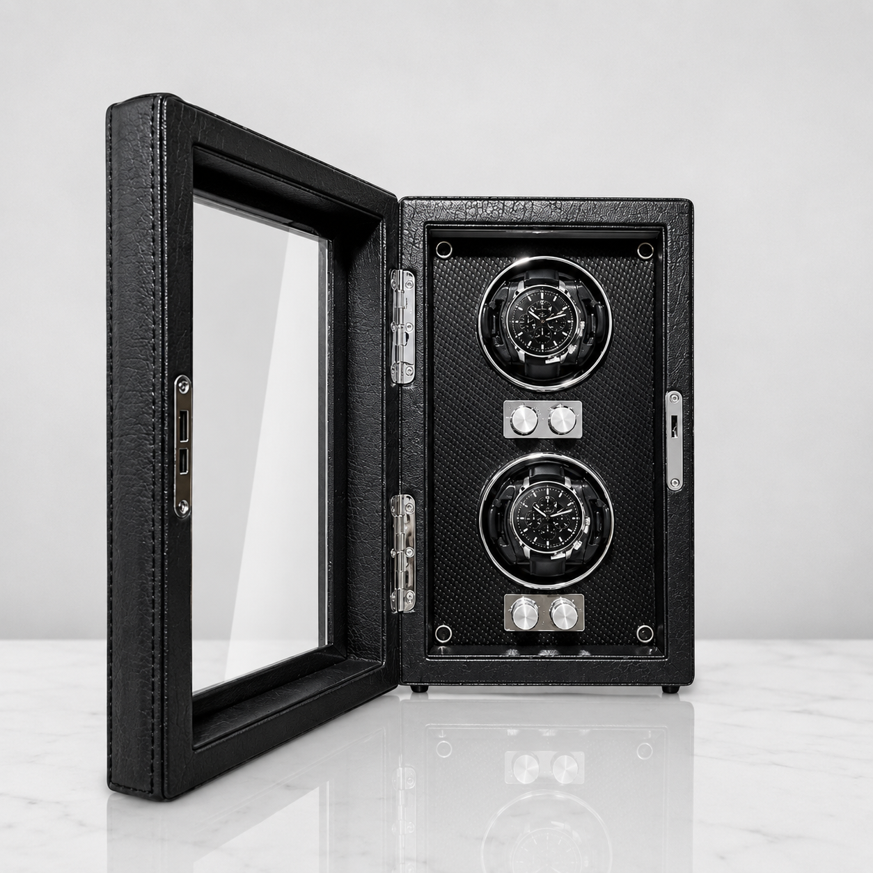 Luxury Automatic Watch Winder Cabinet – Japanese Mabuchi Motor | 1, 2, 4 & 6 Watch Models