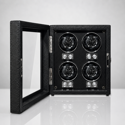 Luxury Automatic Watch Winder Cabinet – Japanese Mabuchi Motor | 1, 2, 4 & 6 Watch Models