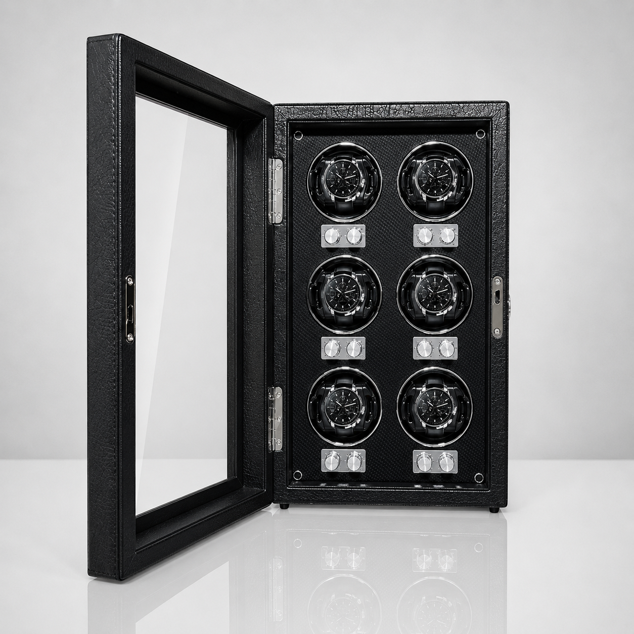 Luxury Automatic Watch Winder Cabinet – Japanese Mabuchi Motor | 1, 2, 4 & 6 Watch Models
