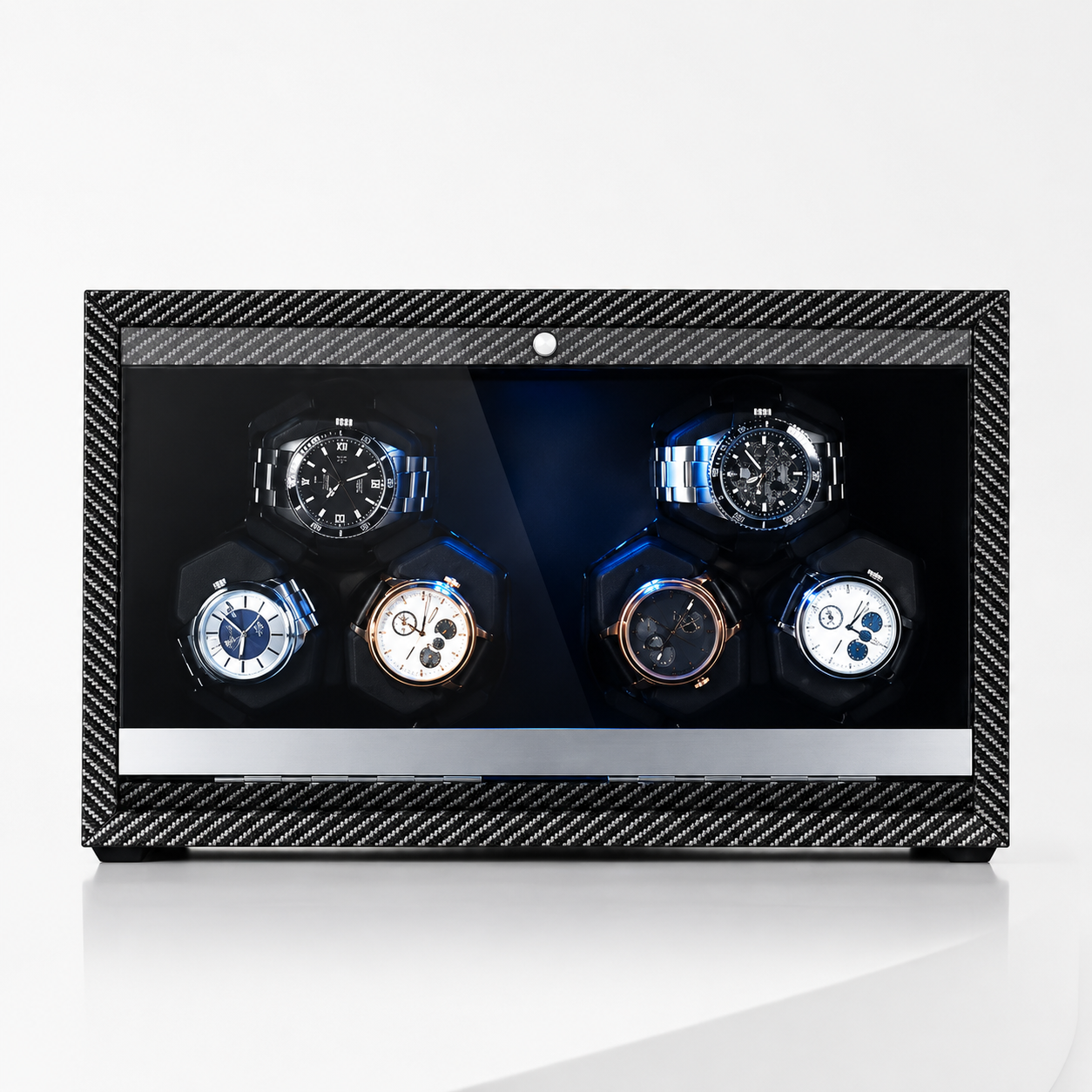 Luxury Automatic Watch Winder Cabinet – 6 & 18 Watch Collector Display Case