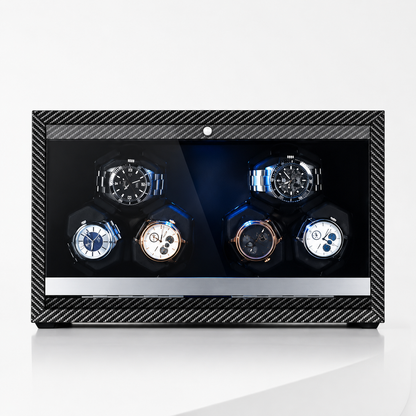 Luxury Automatic Watch Winder Cabinet – 6 & 18 Watch Collector Display Case