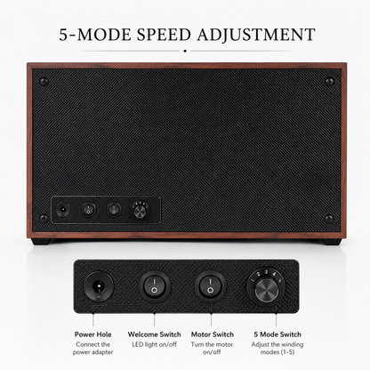 Luxury Automatic Watch Winder Cabinet – 6 & 18 Watch Collector Display Case
