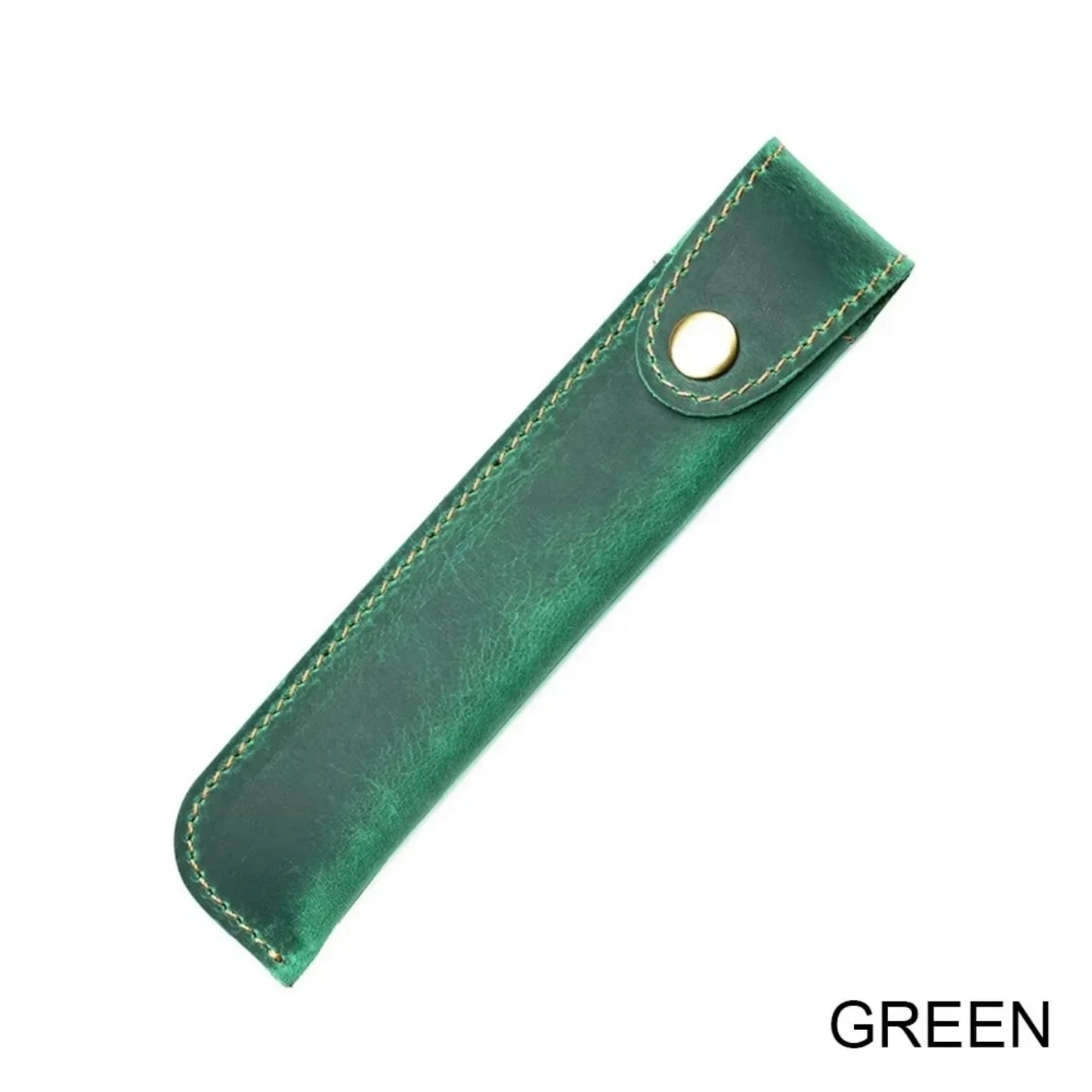 Heritage Leather Pen Sleeve – Handmade Fountain Pen Case