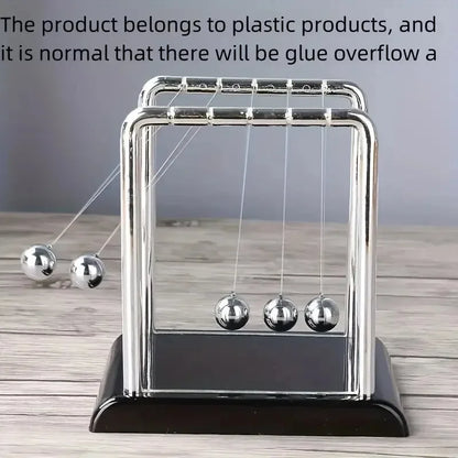 Modern Newton's Cradle – Kinetic Momentum Desk Sculpture