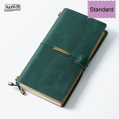 Traveler's Leather Journal – Handmade Refillable Notebook