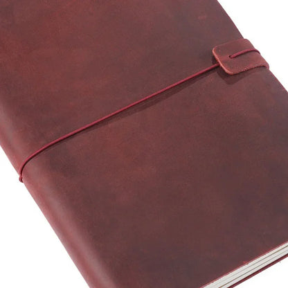 Traveler's Leather Journal – Handmade Refillable Notebook