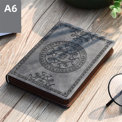 Embossed Pocket Journal – Vintage Travel Notebook
