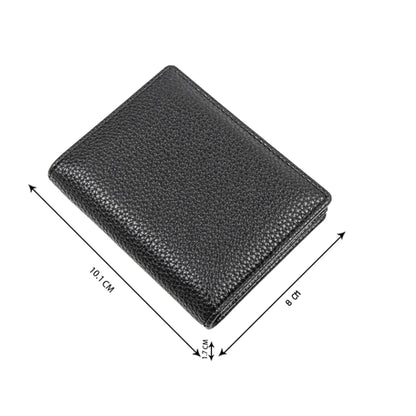 Slim Leather Bifold Wallet – Minimalist Card & Cash Holder