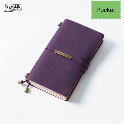 Traveler's Leather Journal – Handmade Refillable Notebook