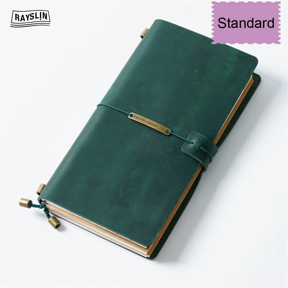 Traveler's Leather Journal – Handmade Refillable Notebook