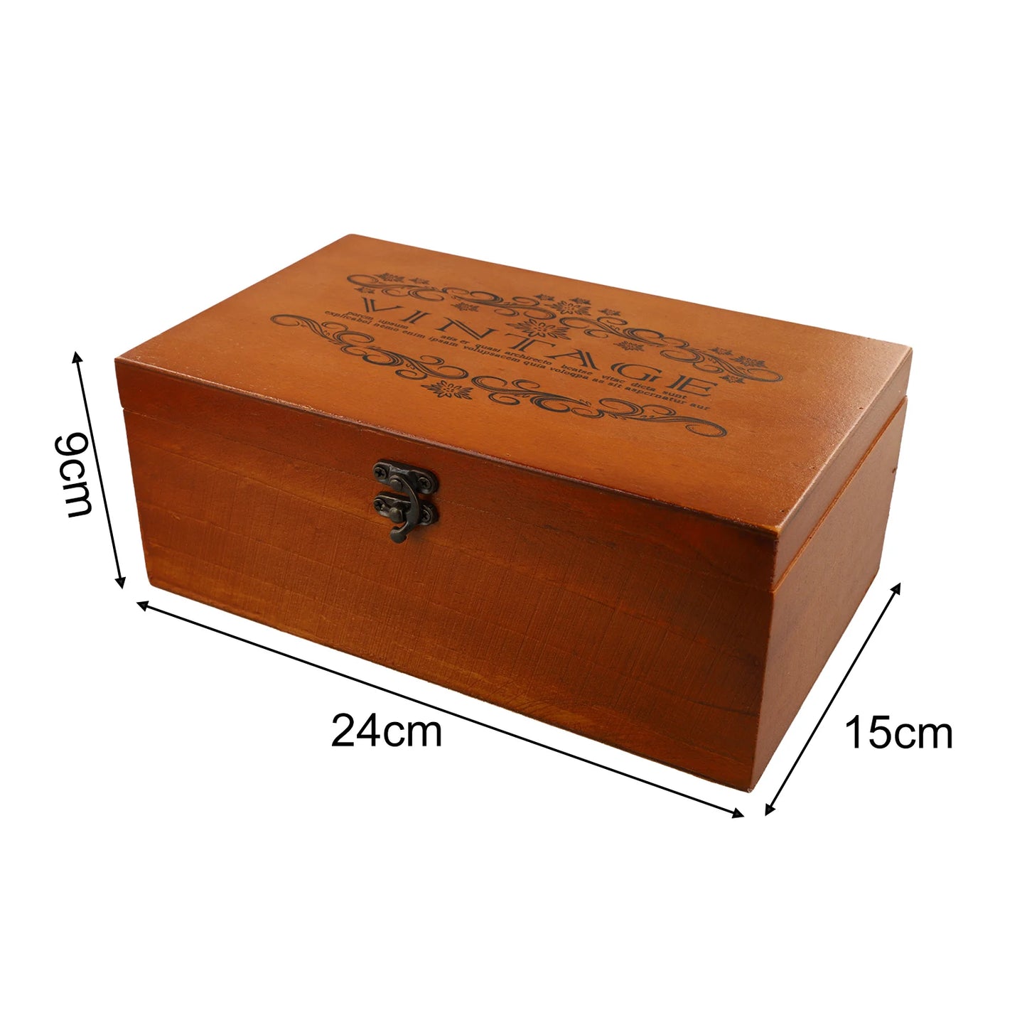 Heritage Keepsake Box – Locking Wooden Storage Chest