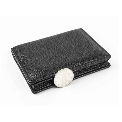 Slim Leather Bifold Wallet – Minimalist Card & Cash Holder