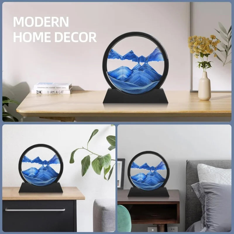 Moving Sandscape – Kinetic Sand Art Display