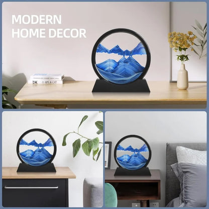 Moving Sandscape – Kinetic Sand Art Display