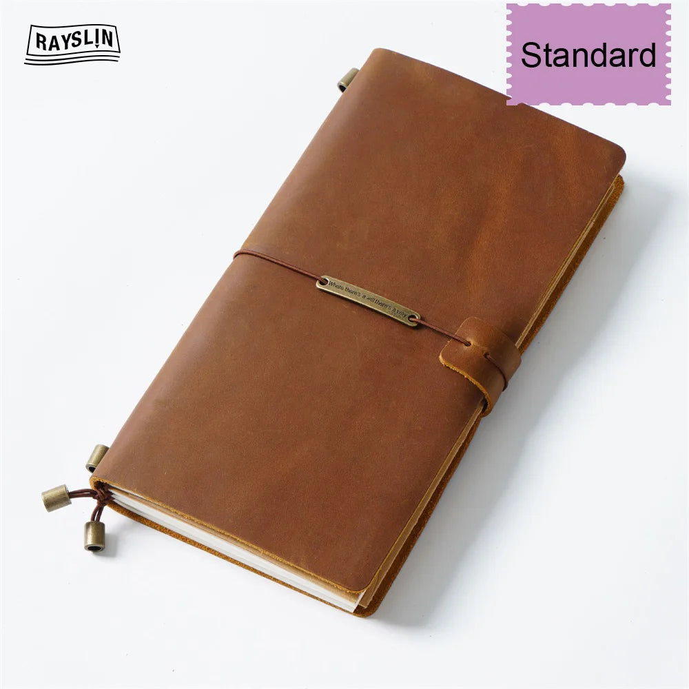 Traveler's Leather Journal – Handmade Refillable Notebook