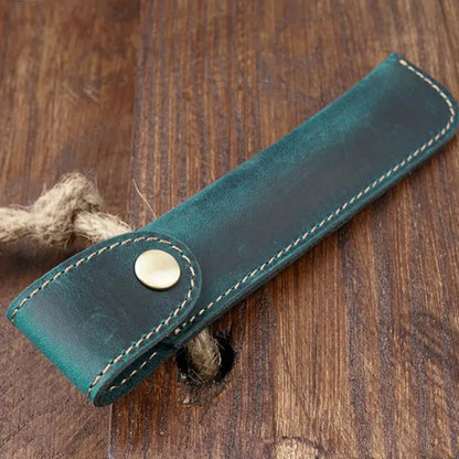 Heritage Leather Pen Sleeve – Handmade Fountain Pen Case