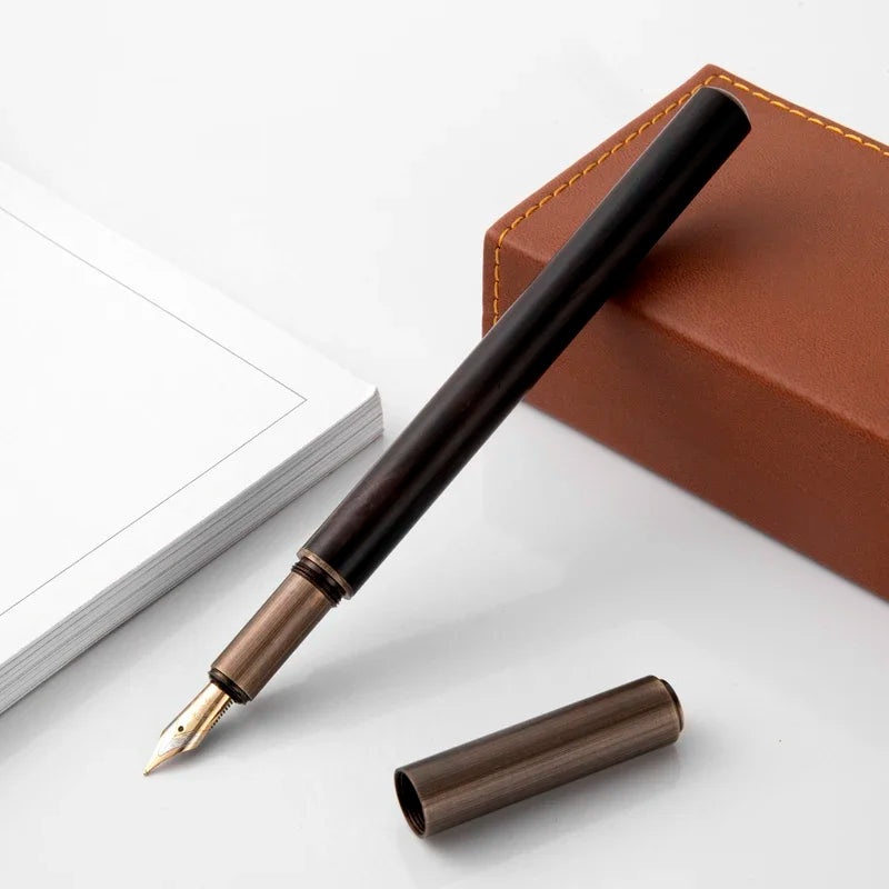 Heritage Wood Fountain Pen – Fine Nib Writing Pen