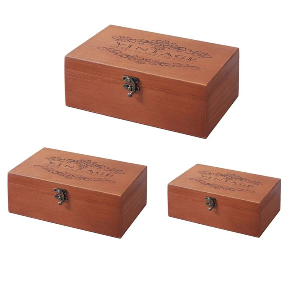 Heritage Keepsake Box – Locking Wooden Storage Chest