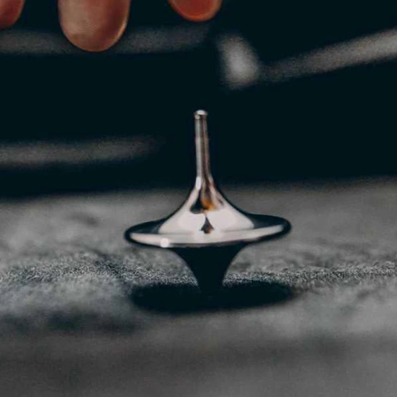 Precision Spinning Top – Metal Kinetic Desk Spinner