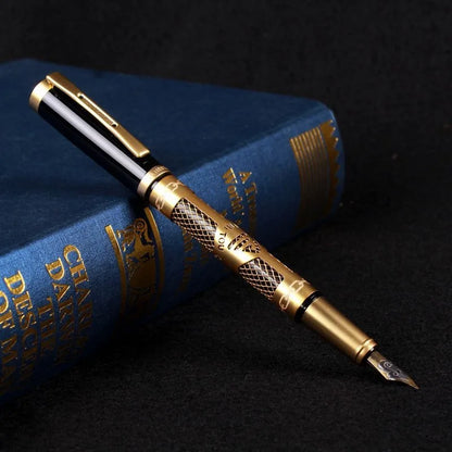 Executive Fountain Pen – Refillable Fine Nib Pen