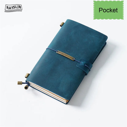 Traveler's Leather Journal – Handmade Refillable Notebook