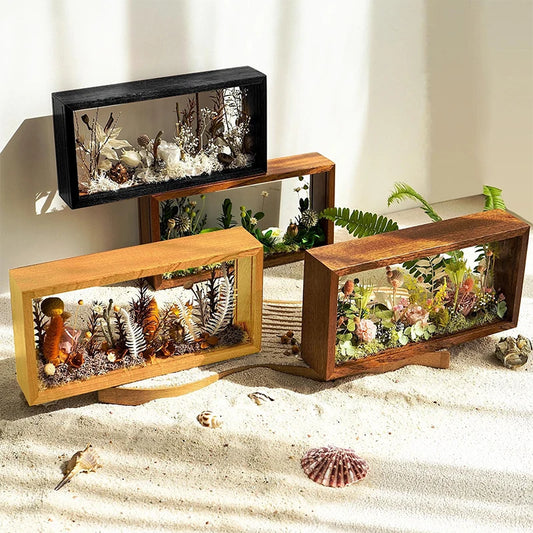 Botanical Shadow Box Frame – Pressed Flower Display