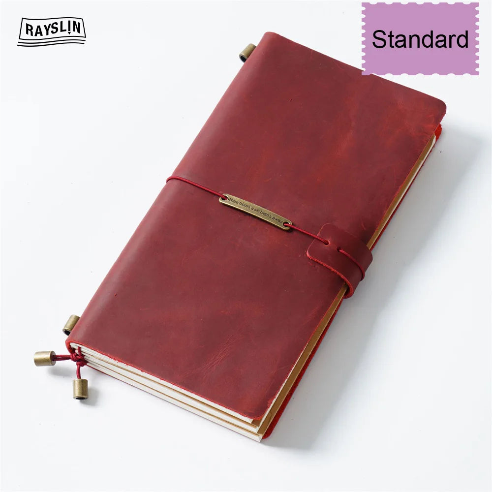 Traveler's Leather Journal – Handmade Refillable Notebook
